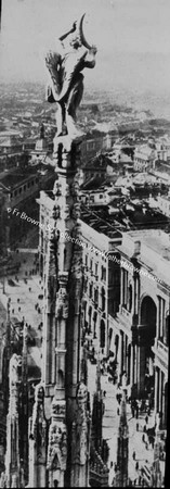 PANORAMIC VIEW FROM ROOF OF CATHEDRAL 